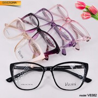 Plastic frames for glasses VIZZINI V8382-1