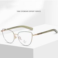 Оправа металлическая с линзами Blue Ray Cut MAMO B26205