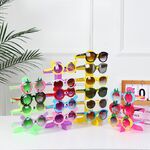 Desktop glasses stand - display for children's optics corner with 3/4/5/6 slots JS-C230312