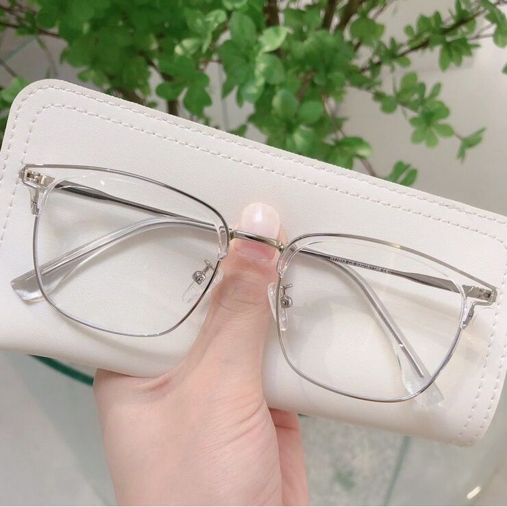 Combined nylor frame (metal + TR90) with Blue Ray Cut protection lenses MAMO H17013