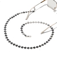 Fashion natural colorful stone glasses chain GL1232