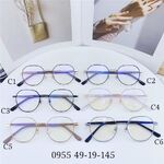 Оправа металлическая, линзы с Blue Block покрытием SANTA 0955