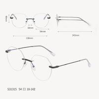 Titanium frames with Blue Ray Cut lenses MAMO S31315