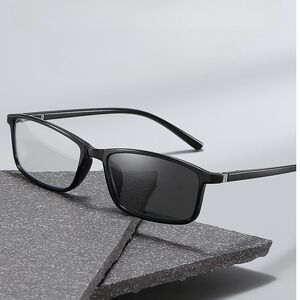 Очки фотохромные пластиковые TR90 для чтения с защитой от синего света, диоптрии от +0.50 до +4.00, KY2821变色老花