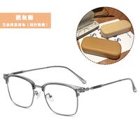 Очки из материала TR90, полуободковые с защитой от синего света Blue Block с футляром KY1199