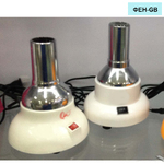 Heater to warm up plastic frame