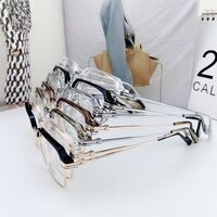 Hybrid frame, metal + TR90, with Blue Block coating SANTA 01177