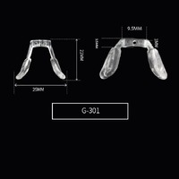 Solid nose pads G-431, G-422, G-301, G-301-2