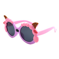 Детские силиконовые солнцезащитные поляризационные очки с защитой UV400 T22061