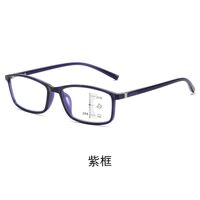 Multi-focus glasses for reading, Blue ray cut protection, diopters from +1.00 to +4.00, KY2821-5