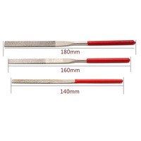 Electroplated diamond files, set of 10 pieces