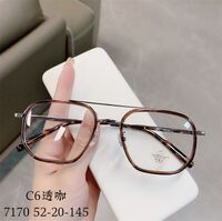 Hybrid frame, metal + TR90, with Blue Block coating SANTA 7170