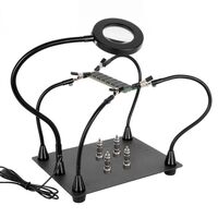 Tabletop multifunctional magnifying glass with backlight W608-XX, magnification: 5X