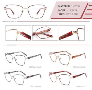 Оправа металлическая с флексом LE6439-DA