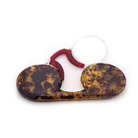 Plastic round reading glasses with case 6006-圆款, diopters from +1.00 to +3.00, RMC=62-64