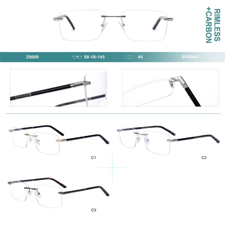 Оправа металлическая безободковая с флексом Big City 25609