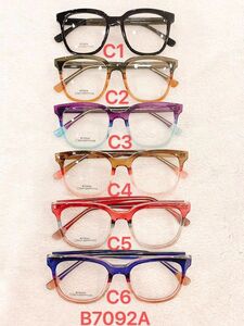 Plastic TR90 frame for glasses for women B7092A