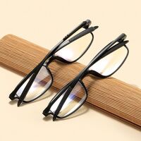 TR90 glasses for reading with Blue ray cut protection, diopters from +1.00 to +4.00, RMC=62-64, KY1932-1933