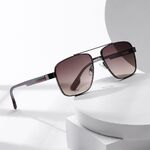 Plastic + metal retro sunglasses Elit ZTT042-EL