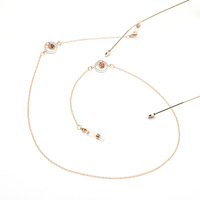 Metal eyeglasses chain GL1071