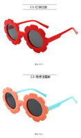 Polarized silicone sunglasses with UV400 protection for kids T1945