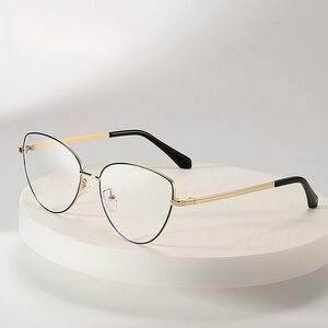 Metal glasses with blue light and UV protection 9700-3-GT
