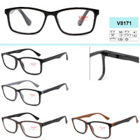 Corrective plastic frame eyeglasses VIZZINI V8171