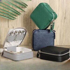 Сумка-барсетка-чехол из натуральной кожи для аксессуаров с молнией CFG1009