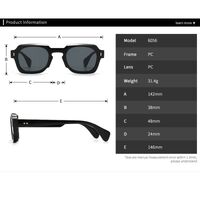 Plastic retro sunglasses Elit 6056-EL