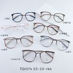 Hybrid frame, metal + TR90, with Blue Block protection SANTA TQ1374