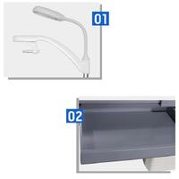 Рабочее место офтальмолога, комбинированный стол + кресло PK-188