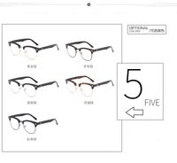 Photochromic plastic glasses with protection Blue Cut KY77550变色