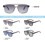 Plastic acetate frame polarized sunglasses WD5118