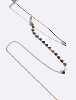Glasses chain with heart pearl GL1341