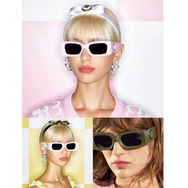 Plastic square sunglasses for women Elit LH188-EL