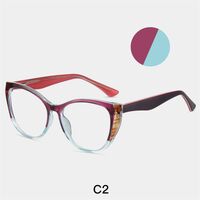 TR90 plastic frame or glasses with blue light protection, with spring hinges FA87223