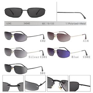 Polarized metal sunglasses for women Leke LK34040