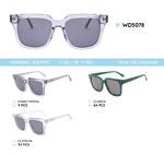 Acetate plastic frames polarized sunglasses WD5078