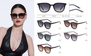 Polarized plastic sunglasses Leke LK19031