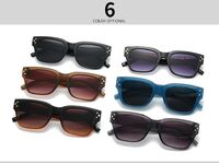 Plastic square sunglasses Elit 2345-EL