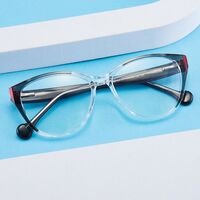 TR90 plastic frame or glasses with blue light protection, with spring hinges FA23004