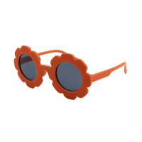 Polarized silicone sunglasses with UV400 protection for kids T11066