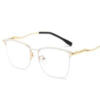 Metal glasses with blue light and UV protection 9708-GT