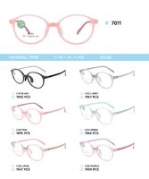 TR-90 plastic frames for kids 7011TR