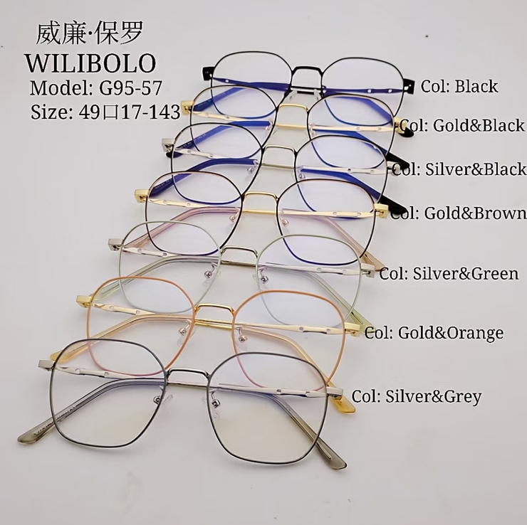 Metal ultrathin frames Wilibolo G95-57
