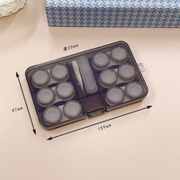 Mini set with contact lens cases XF6007SL, 6pcs