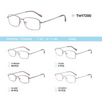 Оправа металлическая титановая TW17200