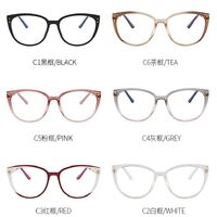 TR90 plastic frame or glasses with blue light protection, with spring hinges FA87045