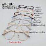 Оправа металлическая ультратонкая женская с флексом Wilibolo G95-314