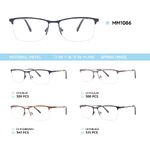 Metal nylor men's frame for glasses MM1086